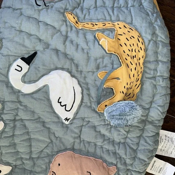 HTF Surprise Friends Baby Activity‎ Play Mat Crate & Barrel Kids